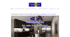 Desktop Screenshot of focusrealty.com